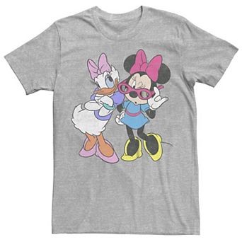 Disney's Minnie Mouse And Daisy Fashionable Juniors' Boyfriend Graphic Tee