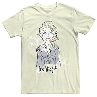 Disney's Frozen Elsa Ice Magic Juniors' Boyfriend Graphic Tee