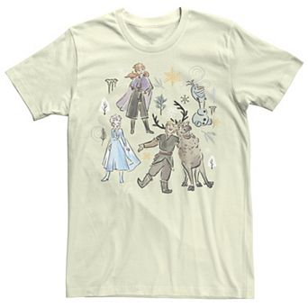Disney's Frozen Adventure Group Juniors' Boyfriend Graphic Tee