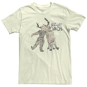 Disney's Frozen Kristoff And Sven Snow Bros Juniors' Boyfriend Graphic Tee