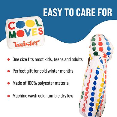 Twister Hoodie Blanket Adult Snugible