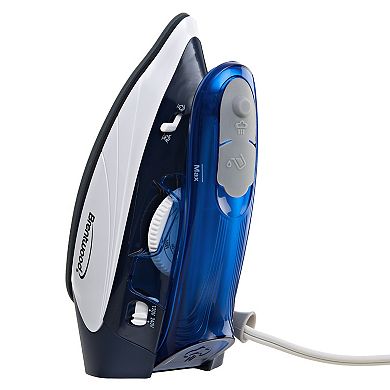 Brentwood 1100 Watt Dual Voltage Nonstick Travel Iron with Steam