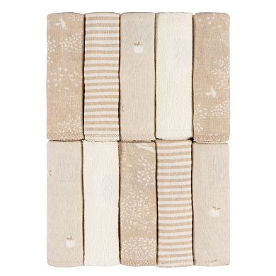 Just Born Baby 10-Pack Washcloths