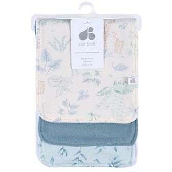 Just Born® Baby 3-Pack Burp Cloths