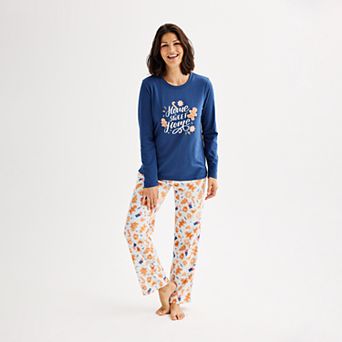 Women's Jammies For Your Families® Cookie Top & Fleece Bottoms Pajama Set
