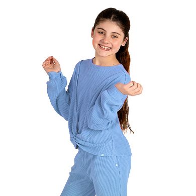 Girls 5-16 ZeroXposur 2-Piece Cozy Active Knit Top & Jogger Set