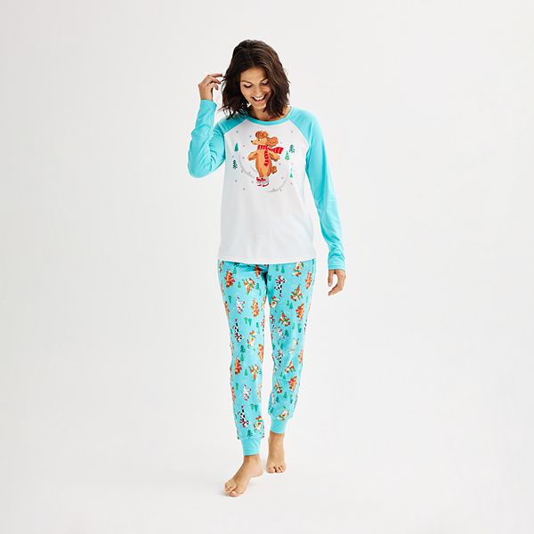 Women's Jammies For Your Families® Dog Family Pajama Top & Jogger ...