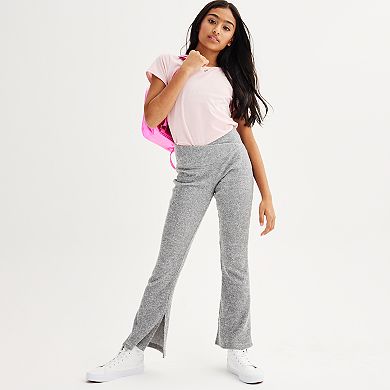 Girls 7-16 Limited Too Crossover Waistband Flare Pants