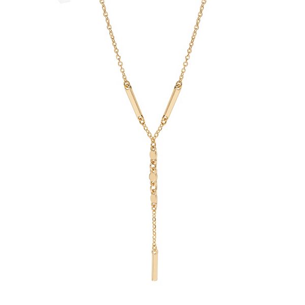 Women's LC Lauren Conrad Y-Neck Bar Pendant Necklace