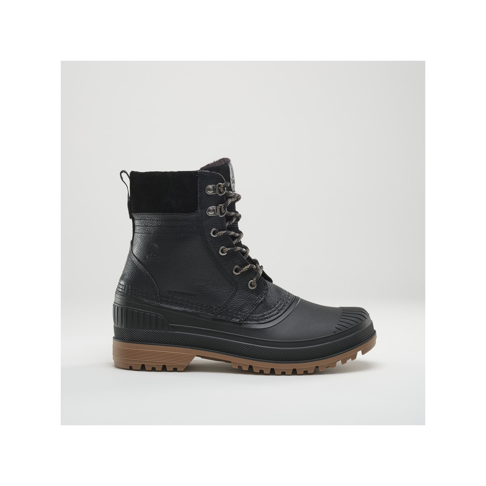 Kamik Hemlock Mens Waterproof Winter Boots, Size: 7, Black