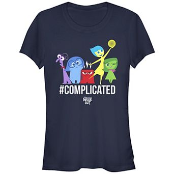 Disney's Inside Out #Complicated Juniors' Graphic Tee