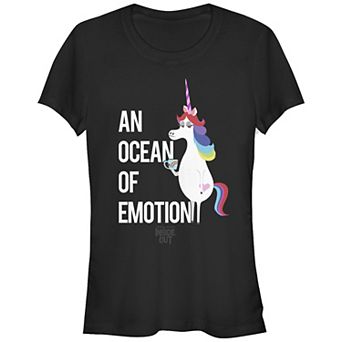 Disney's Inside Out An Ocean Of Emotion Juniors' Graphic Tee