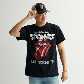 Men's The Rolling Stones Classic U.S. Tour '78 Crewneck Graphic Tee