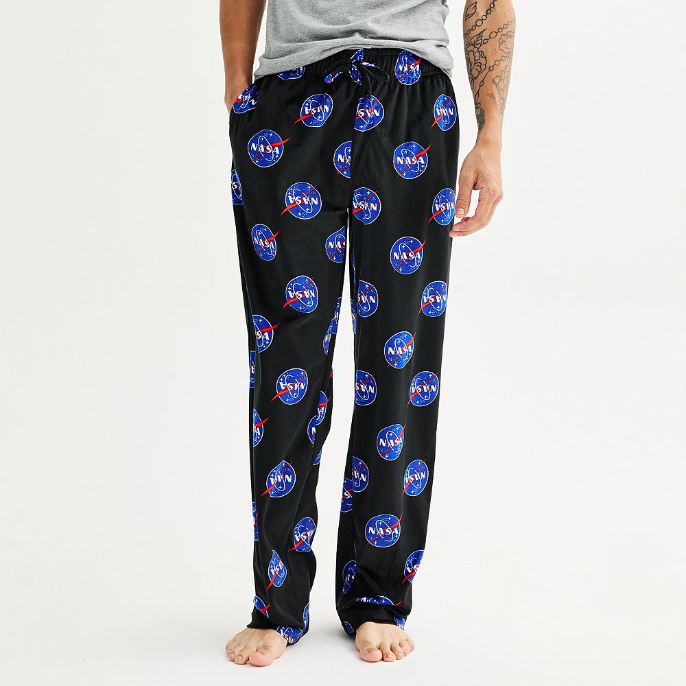 Men's NASA Fleece Pajama Pants