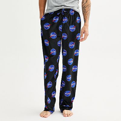 Men s NASA Fleece Pajama Pants