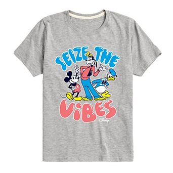 Disney's Mickey Mouse & Friends Boys 8-20 Seize The Vibes Graphic Tee
