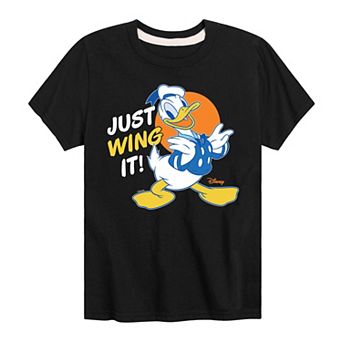 Disney's Mickey Mouse & Friends Donald Duck Boys 8-20 Just Wing It Graphic Tee
