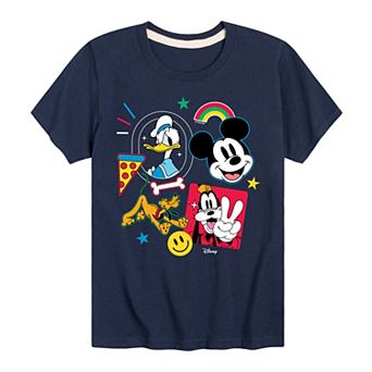 Disney's Mickey Mouse & Friends Boys 8-20 Icons Graphic Tee