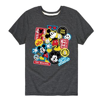 Disney's Mickey Mouse Boys 8-20 Icons Graphic Tee