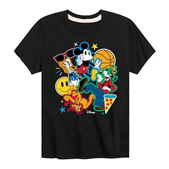 Disney's Mickey Mouse & Friends Boys 8-20 Collage Graphic Tee