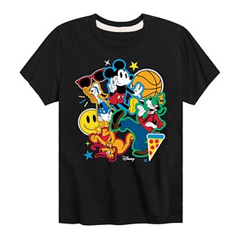 Disney's Mickey Mouse & Friends Boys 8-20 Collage Graphic Tee
