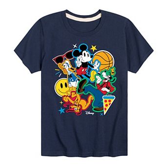 Disney's Mickey Mouse & Friends Boys 8-20 Collage Graphic Tee