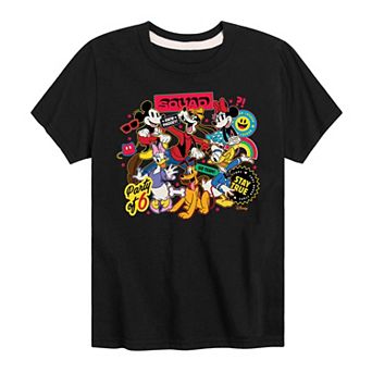 Disney's Mickey Mouse & Friends Boys 8-20 Squad Icons Graphic Tee