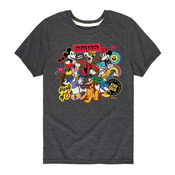 Disney's Mickey Mouse & Friends Boys 8-20 Squad Icons Graphic Tee