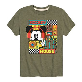 Disney's Mickey Mouse Boys 8-20 Rhythm Waves Graphic Tee