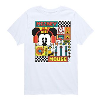Disney's Mickey Mouse Boys 8-20 Rhythm Waves Graphic Tee