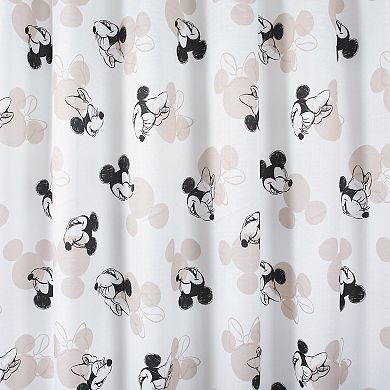 Disney's Minnie & Mickey Mouse Sketch Shower Curtain by The Big One®