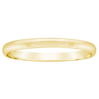 Alyson Layne 2 mm Half Round Wedding Band