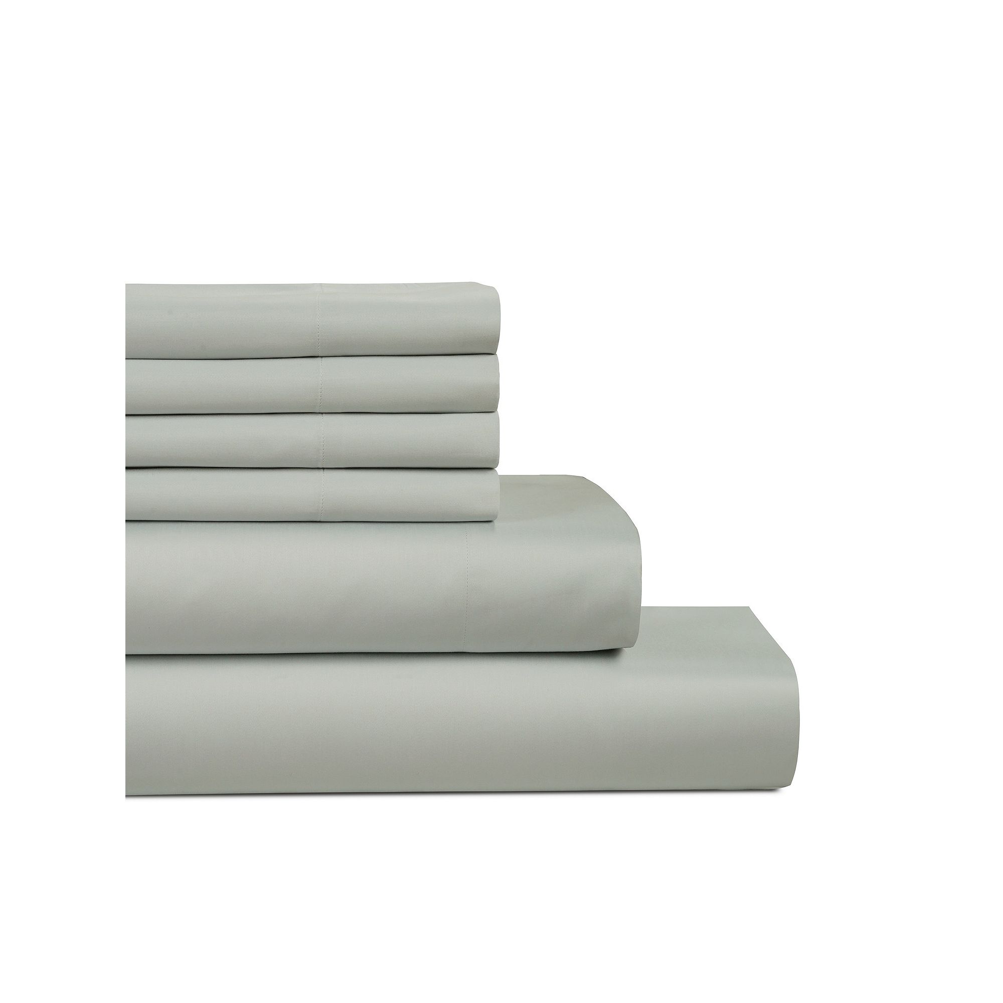 Grand Estate Hotel 1000 Thread Count 6-Piece Sheet Set, Gray