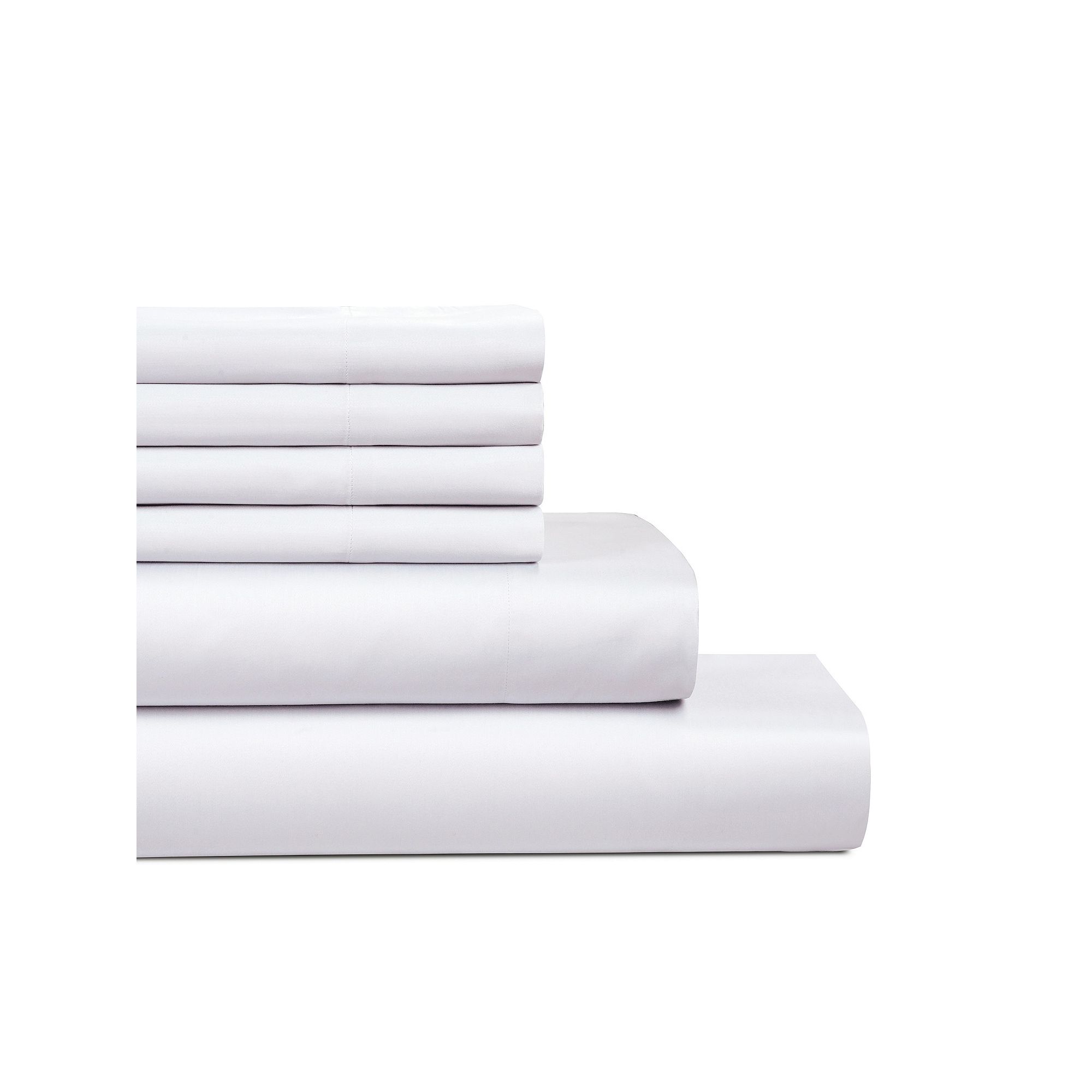 Grand Estate Hotel 1000 Thread Count 6-Piece Sheet Set, White