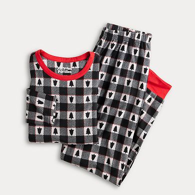 Women's Jammies For Your Families® Winter Plaid Pajama Top & Jogger Pajama Bottoms Set