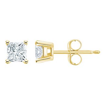 Celebration Gems 14k Gold 3/4 Carat T.W. Diamond Stud Earrings