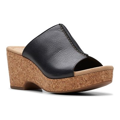 Clarks platform sandals online