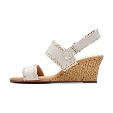 Clarks Kyarra Rose Women's Nubuck Wedge Sandals