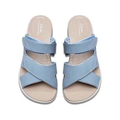 Clarks Cloudsteppers Women's Mira Ease Slide Sandals