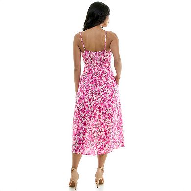Juniors' Speechless Floral Midi Dress
