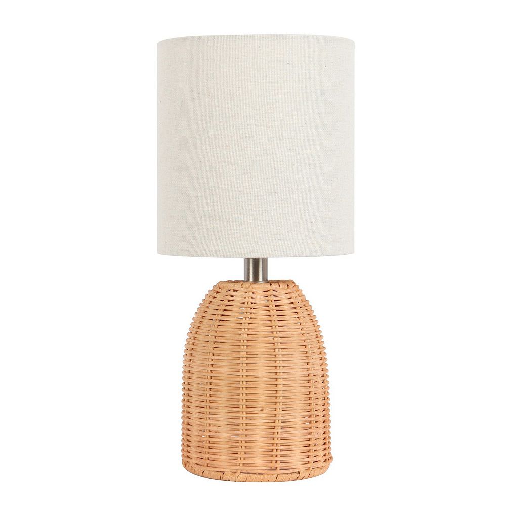 Rattan Natural Accent Table Lamp