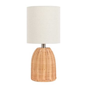 Rattan Natural Accent Table Lamp