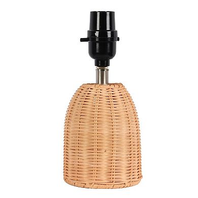 Rattan Natural Accent Table Lamp