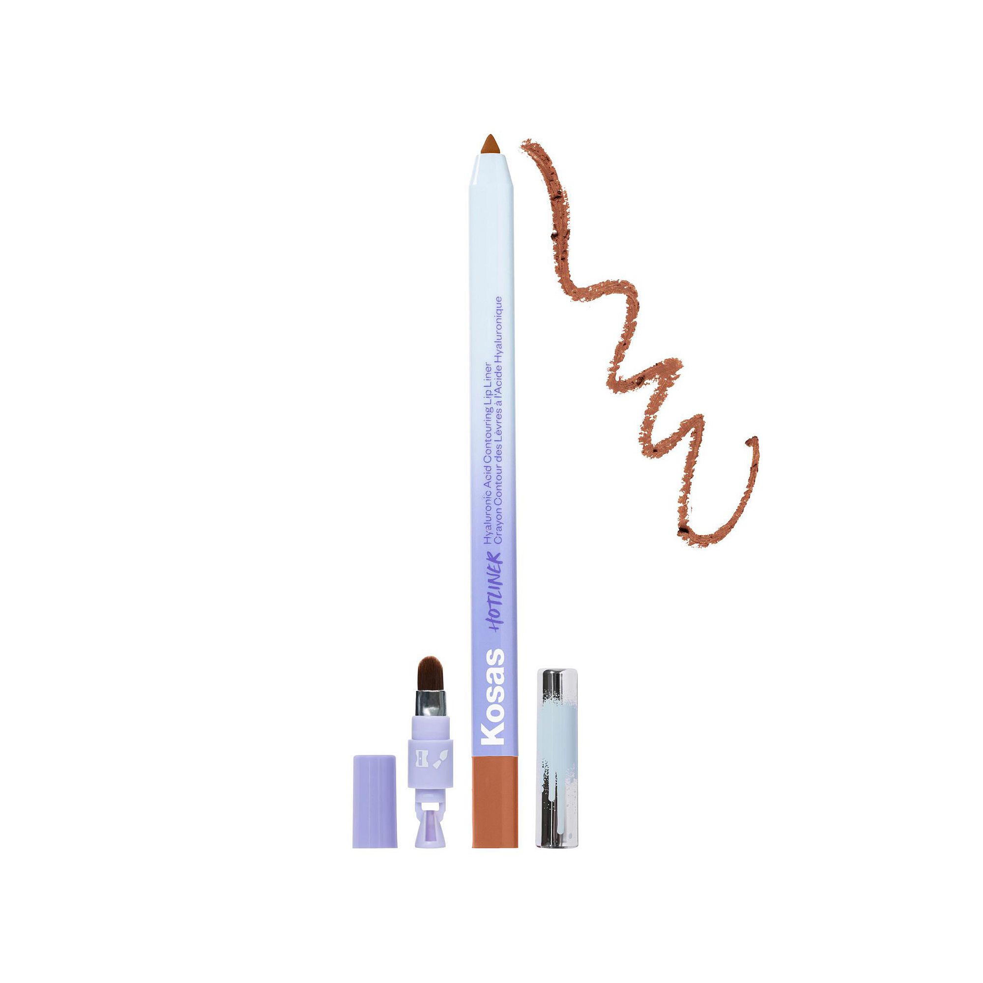 Kosas Hotliner Hyaluronic Acid Contouring Lip Liner, Size: .0017Oz, Epic