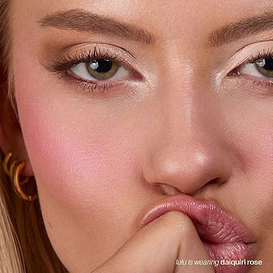 Blurring Blush Cream to Powder Lip and Cheek Stick