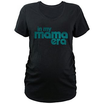 Maternity In My Mama Era V-Neck Graphic Tee