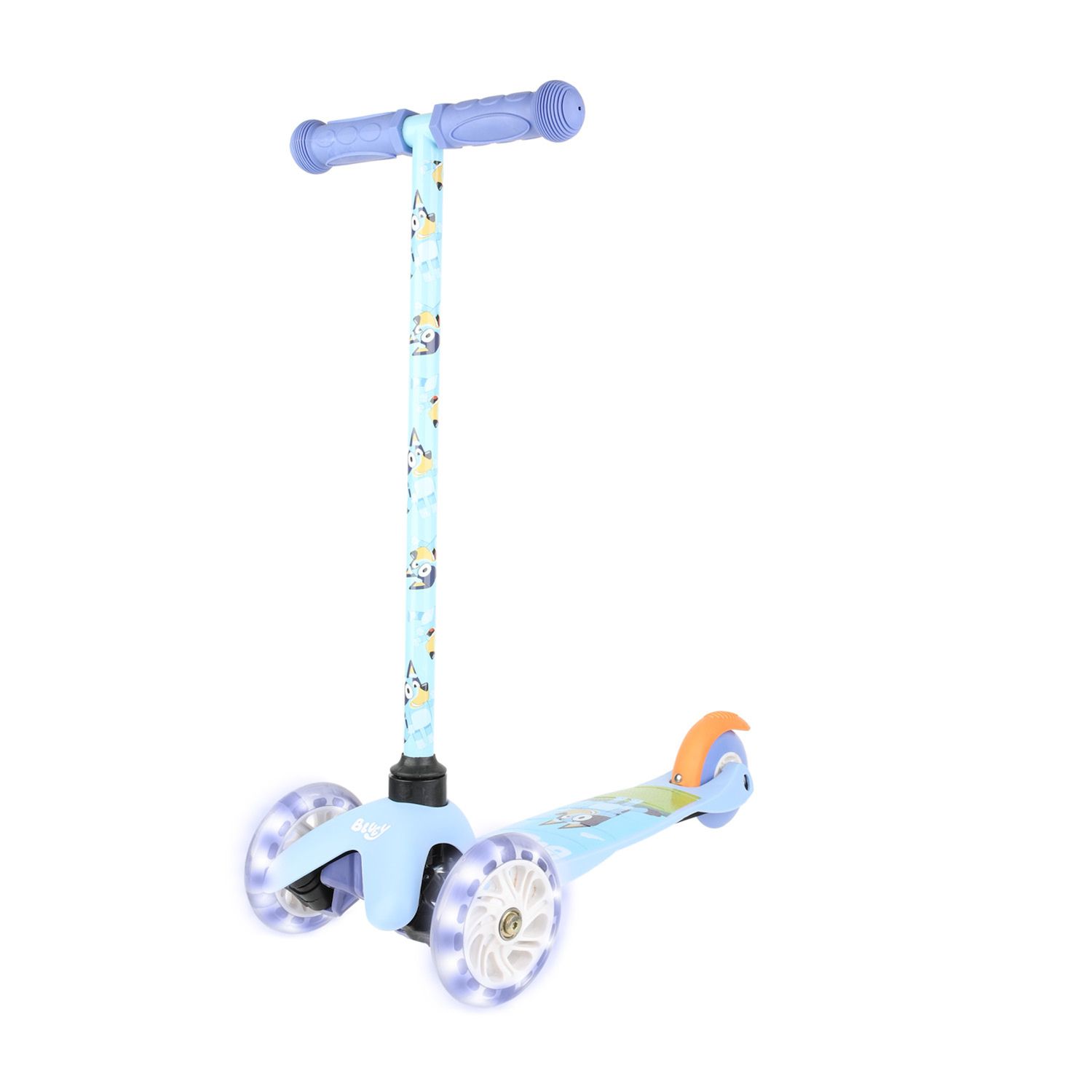 Детские игрушки Kids Bluey Self-Balancing Light Up 3-Wheel Scooter by Sakar — фото 1