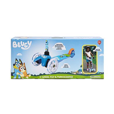 Kids Sakar Bluey Self-Balancing Light Up 3-Wheel Scooter