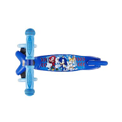 Boys Sakar Sonic the Hedgehog Self-Balancing Light Up 3-Wheel Scooter