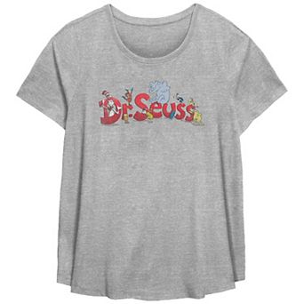 Plus Size Dr. Seuss Characters Graphic Tee